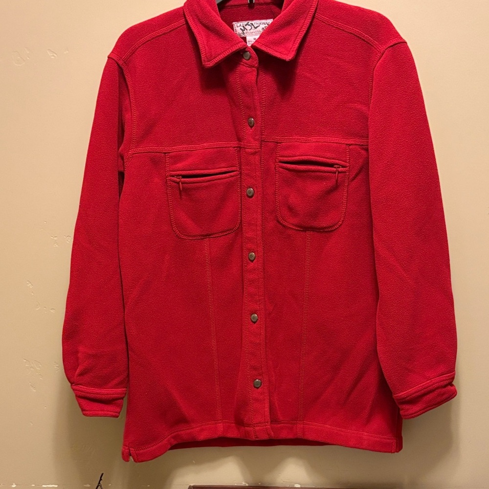 Red Utility Jacket